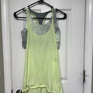Lululemon tank top & bra